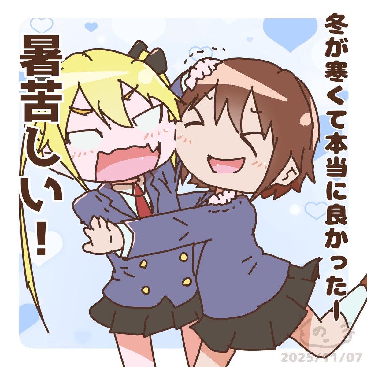 nomakaoru's tweet photo. 本当に同じような絵ばっかり描いてるんですよ……。 https://t.co/7hqElHE7bG