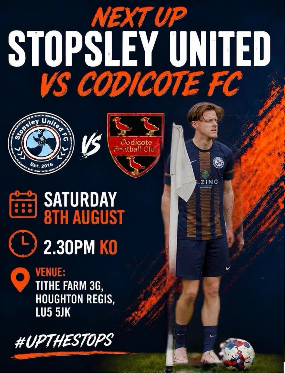 StopsleyUnited's tweet photo. Another week another friendly against Spartan Div 2 Opposition @FC_Codicote

Admission ⬇️ 
Adults: £2
Children: Free https://t.co/XPy2vKy4Y3