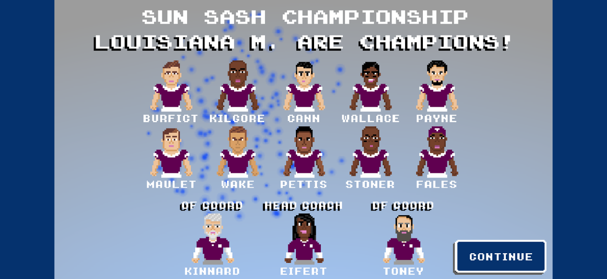 retro_bowl's tweet photo. Retro Bowl College+ can be downloaded now from @AppleArcade :- https://t.co/Mj6HIDfmZB
Check out the launch trailer here:- https://t.co/El7GdbZF0T
Be sure to check out the new “League Style” option that allows you to play styles from 2022 to 2026. https://t.co/bZ5pEFHBCI