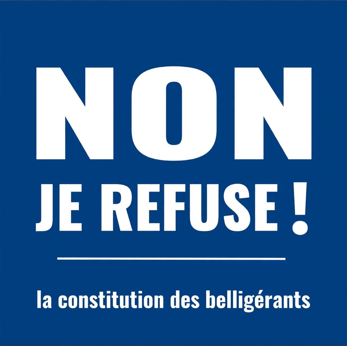 central_sage's tweet photo. LEVONS-NOUS TOUS COMME UN SEUL PEUPLE
Face à la constitution des belligérants, une seule réponse :
NON ! JE REFUSE !
L’unité est notre force. #RDC #NonJeRefuse https://t.co/gpkQik9g0I