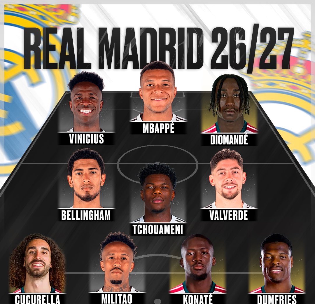 MH_1902's tweet photo. تشكيلة ريال مدريد 2026/27🤯 https://t.co/OtW4WlPBaG