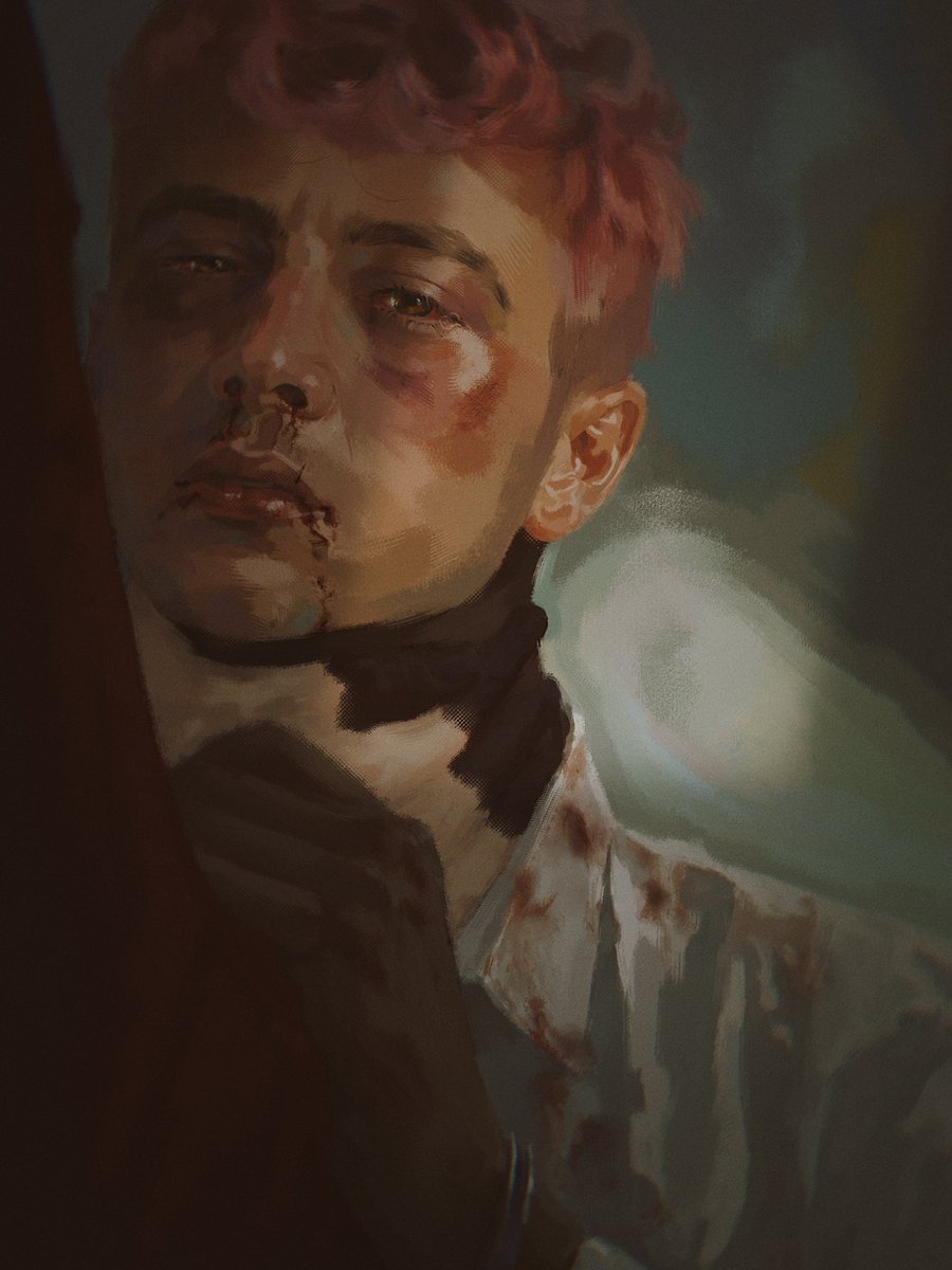 oldieskat's tweet photo. cw : blood #cliqueart https://t.co/LSdUUkSiSw