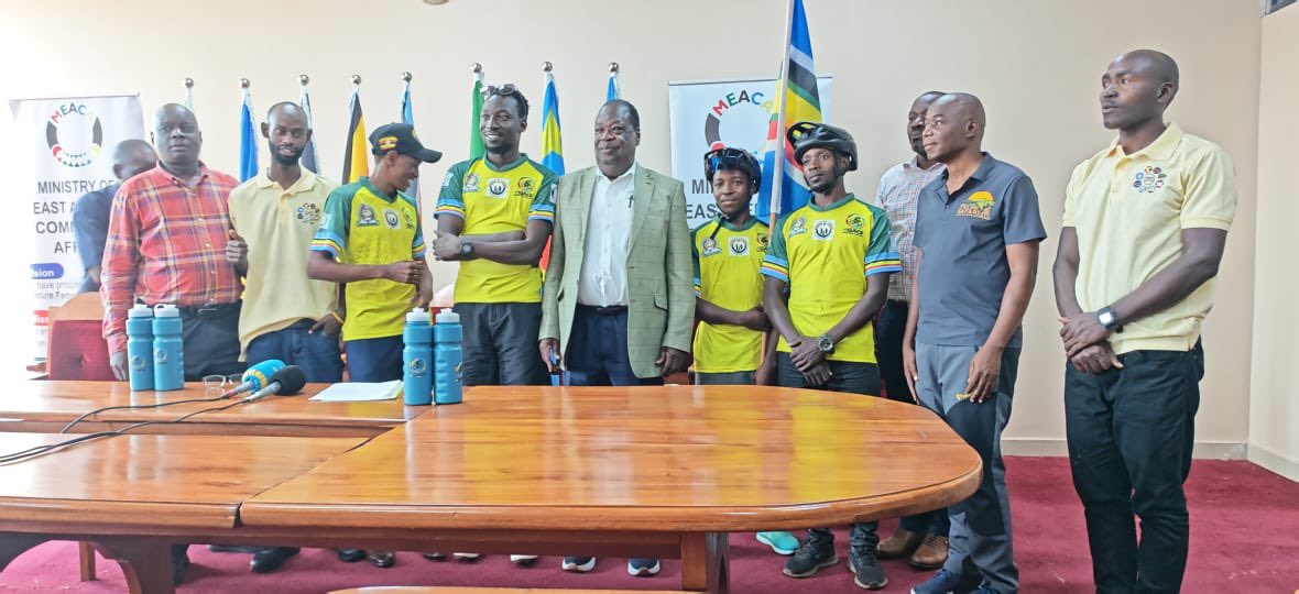 tonnybanz02's tweet photo. The #GACS2026 press conference was successfully held as we officially unveiled the upcoming 55-day cycling expedition across five East African countries. The journey will promote regional integration, unity, and a healthier, more connected East Africa.
#WheelsOfIntegration #RideforEastAfrica #PedalBeyondBoarders