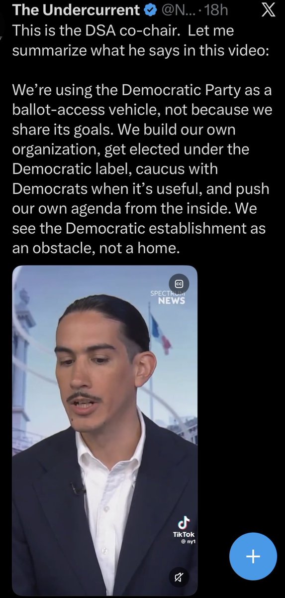 DC4Hope's tweet photo. @PeteButtigieg @Sl1ckrick34 @JocelynBenson @AbdulElSayed #NeverDSA #NeverTrump
#NeverNazis 
#NeverMAGA

Dem-hating Jew-hating sexist bigot DSA🌹 Nazi el-Sayed is NOT a Democrat!!!

Shame on anyone congratulating this Nazi Trump-voting POS!! 

He can never be in the senate!! 
No Nazis!
Not ever!! 
DSA = MAGA https://t.co/vWouitDrXD