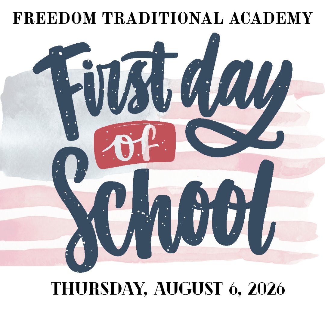 FTAFirebirds's tweet photo. TODAY is the DAY! The first day of school! See you there, Firebirds. https://t.co/WKFhyuAlYt