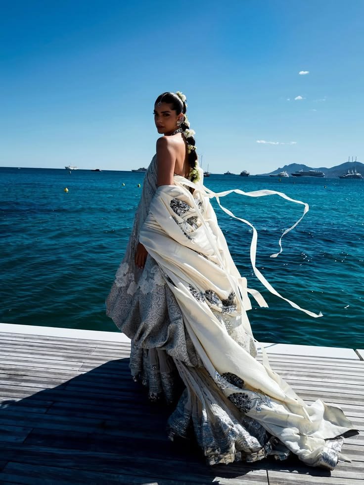 ___chitrogolpo's tweet photo. Sanam Saeed in custom Hussain Rehar Couture '26 at Cannes Film Festival https://t.co/a2EQunoM6z