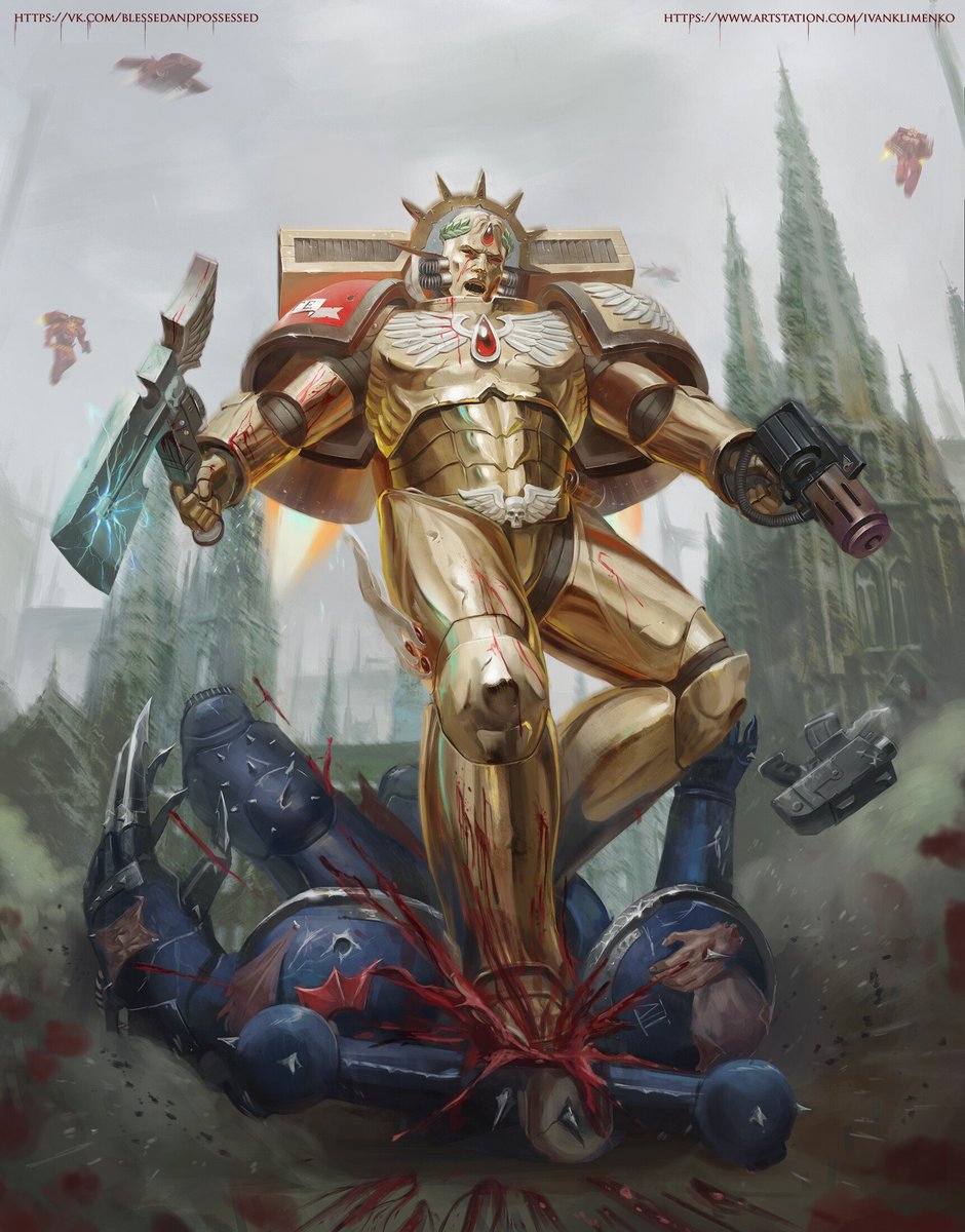 SanguinisI's tweet photo. “Mortals call us angels. // I once believed there was one amongst us, he who was descended from the deific, that could claim this mantle. Noble beyond reproach, ageless and wise, if asked I would have said he was a true angel.”

Tu'Shan about Dante

Art by @IvanKlimenkoart https://t.co/1bcJbC4dJB