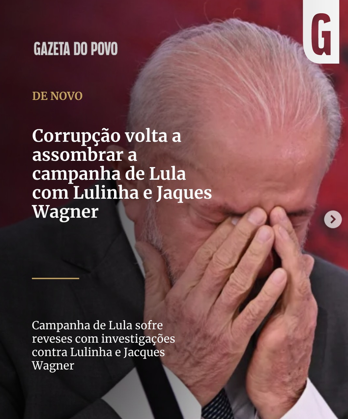 silvionavarro's tweet photo. Não tem jeito. Não falha. 
CORRUPÇÃO é a marca do PT. https://t.co/x4L6zGaTVR