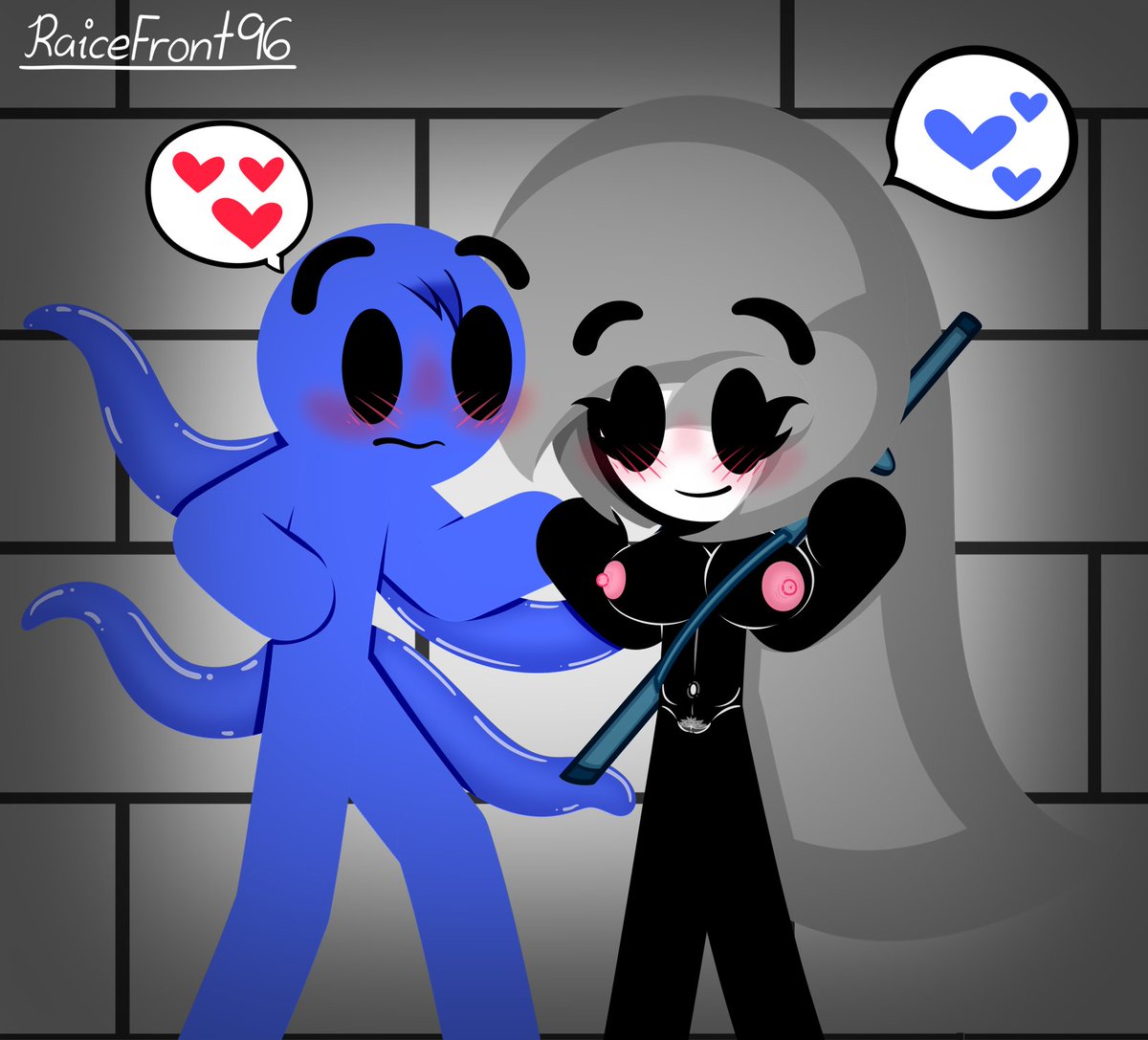 RaiceFront96's tweet photo. (NSFW)
Ger'rath x Naked Henrietta
#henriettahenriksson #gerrath #henrietta_henriksson #originalcharacter #malecharacter #femalecharacter #stickman #stickwoman #stickmanoc #stickmanart #stickfigure #nsfw #tentacle #stickmannsfw https://t.co/5HxUAi30VR