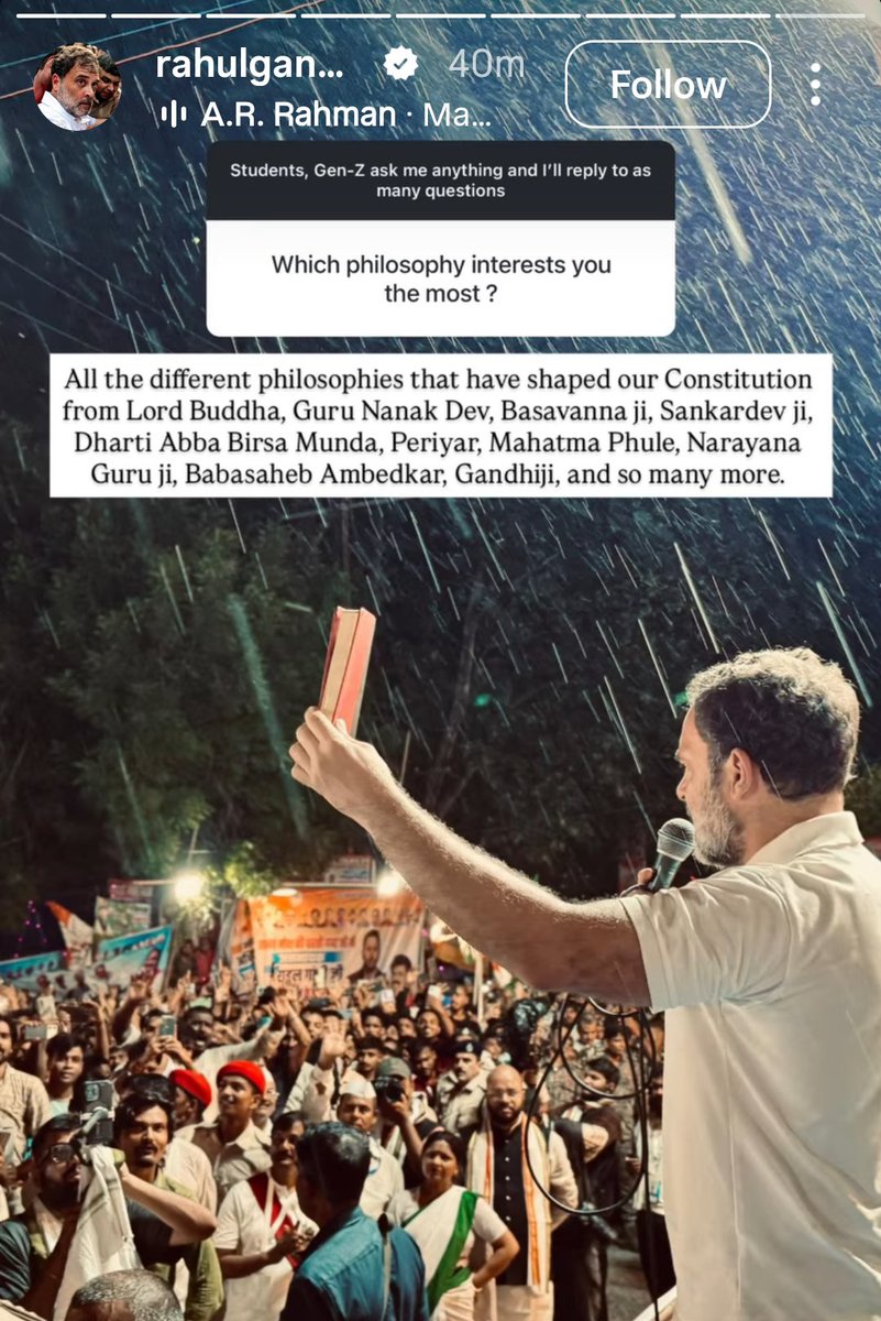 ShivamMish78313's tweet photo. Has he lost his mind? 
How did he allow Periyar's name to be included while leaving out Nehru's? It's also factually incorrect to suggest that Periyar contributed to  Constitution. He criticized it as a document that protected caste, openly denounced it, and even BURNED copies of excerpts from the Indian Constitution in protest.