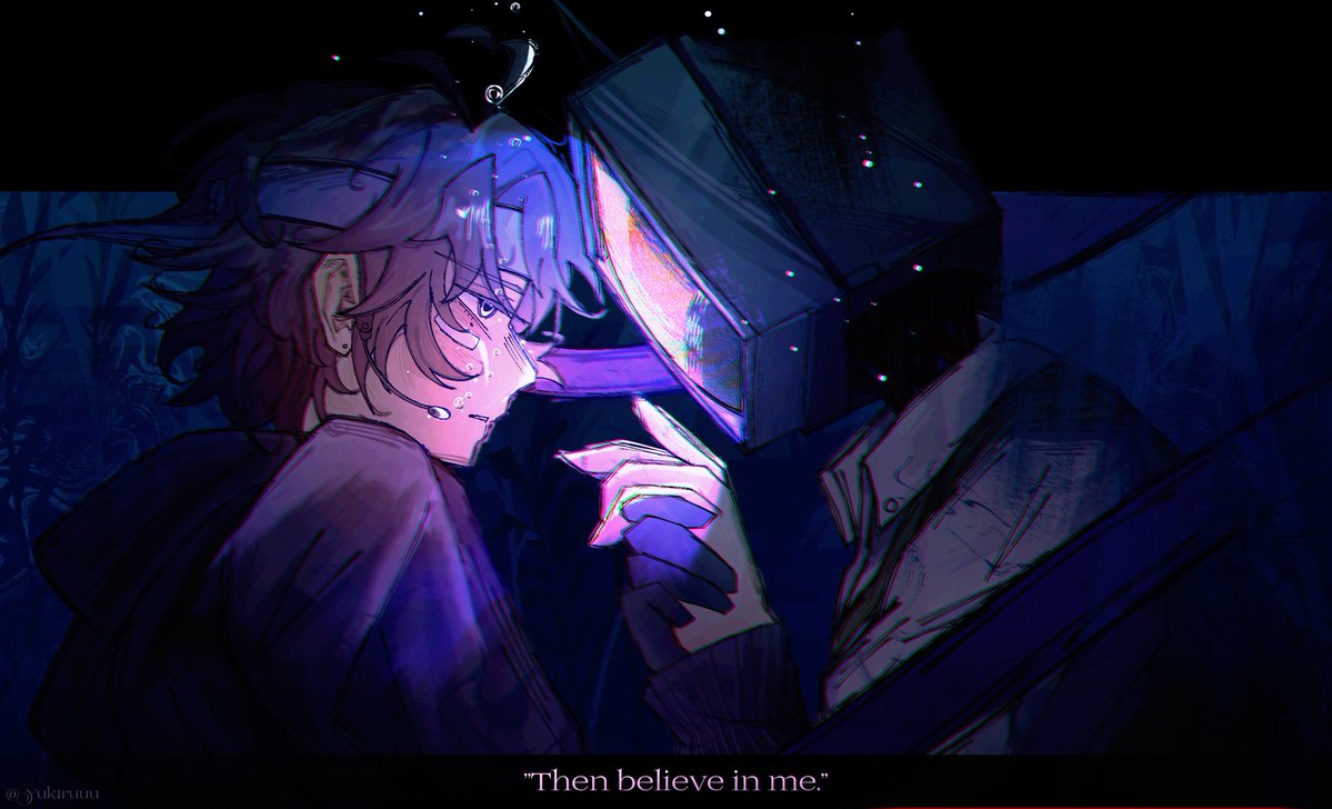 Kiruikuu's tweet photo. I don't know if i can believe in something that might not even exist.

#thesearchfortheleviathan #tsftl #wifiesfanart #wifies https://t.co/82pJuU2dXt