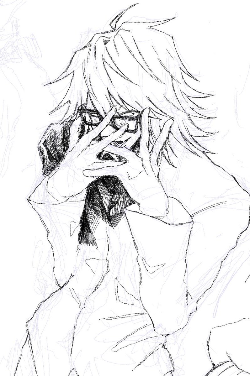BaV_luc's tweet photo. まじ超描きかけなんだけどさ
実はちょびっと描いてたりするのよ|ωㆆ)ﾁﾗｯ https://t.co/NyhHP3IRiA