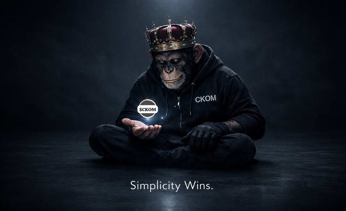 ChimpKingOfMeme's tweet photo. Simplicity wins.
#PEPU #CKOM #Crypto #Layer2 #Web3 https://t.co/ovU0HgHUXp