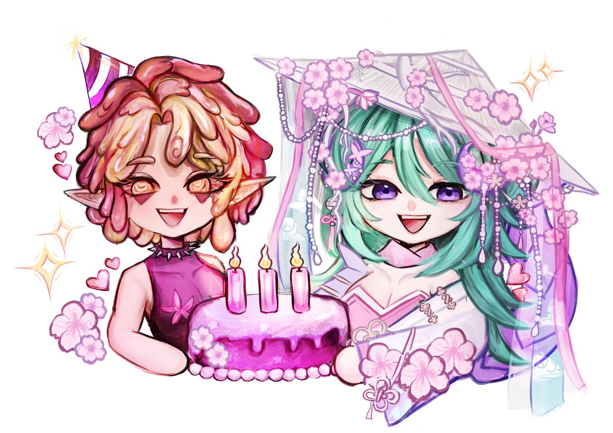 _Razoriya's tweet photo. Ok I knooow @HotGlueBabyVT  bday was last month on the 25th but this cutie patootie art of us came in so more celebrating! 

Glue is one of my most favorite people in the world! She has gone above and beyond for not only me but for all her friends and you don’t see many authentic and genuine people like that nowadays! 

Thank you for being such a great friend and vmanager and for hanging out with me at offkai while it was your bday! 💜🩷 I love you glue and keep continuing to do you cause you are so so so wonderful! 

Artist: @sencesaregone_ (Ty senses for this amazing art)