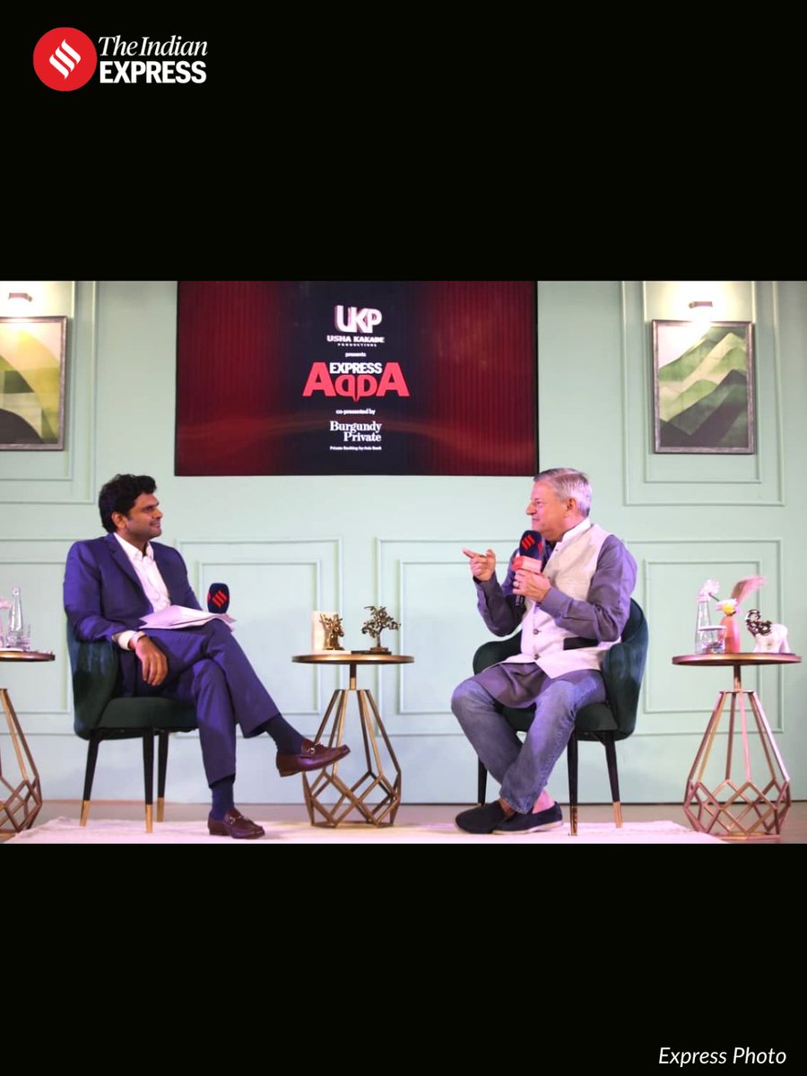 IndianExpress's tweet photo. A captivating session at #ExpressAdda with Ted Sarandos, Co-CEO of Netflix. The conversation explored the future of streaming, global storytelling, and how entertainment is evolving in an increasingly connected world. Swipe through for highlights from the session.
@anantgoenka @Netflix @NetflixIndia
Watch the full conversation on YouTube.
https://t.co/TN0rb2LaKL