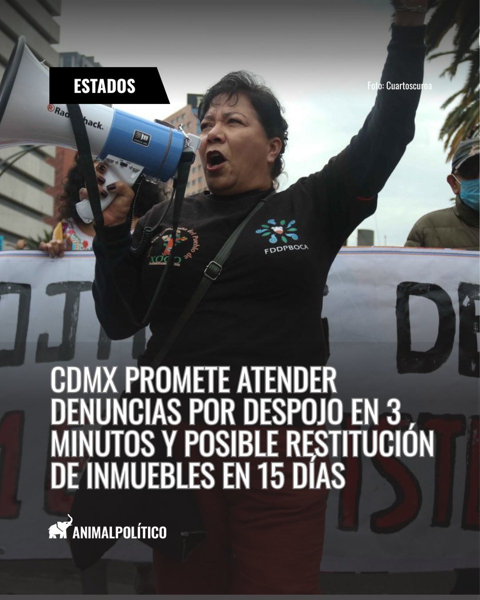Pajaropolitico's tweet photo. 🔴 Recuperar una propiedad despojada en la CDMX puede tardar años. Aunque el gobierno anunció acciones para agilizar las restituciones, la oposición denuncia colusión con notarios. ¿Has vivido algo similar?

🖊️ Con información de @Dalila_Sarabia y @ledesma13 

🔗 Lee la nota completa: https://t.co/Ew4XXVWMiS