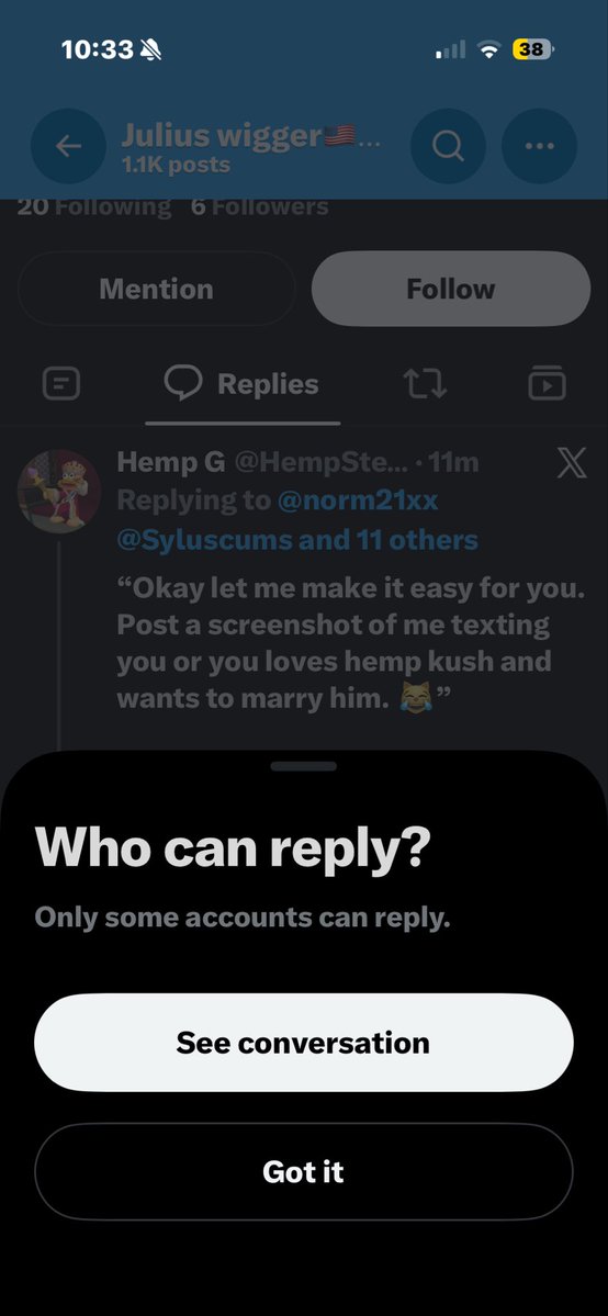 HempSteadyz's tweet photo. Brother Julius got clocked!! He couldn’t handle the heat that I dish out…At least I thought he could. 😂 https://t.co/NJNIauzEo7