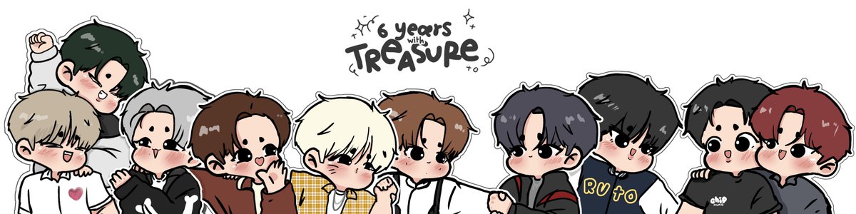 chipnuna's tweet photo. (💭🎂🎉💌)

happy 6th anniversary love @treasuremembers ! let's be together forever!♡

SIXFINITY WITH TREASURE
#TREASURE6thANNIVERSARY
#트레저와함께한6년
#TREASURE https://t.co/xgKQiP3mzL