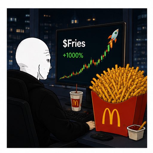 Raph263's tweet photo. @slurptoshi_ Let’s put more $fries in the bag https://t.co/3oS4uERT7G