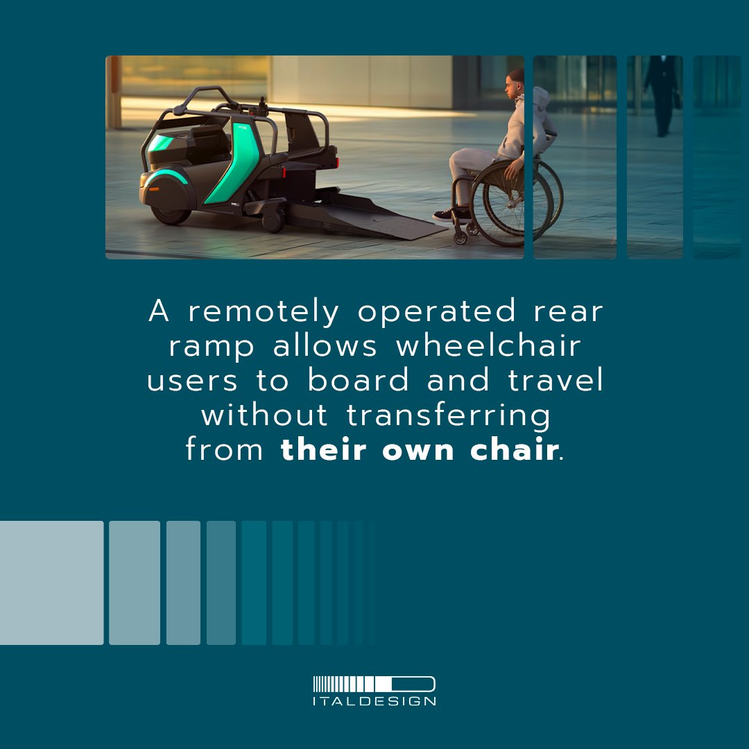 italdesign's tweet photo. WheeM-i, a 2019 #Italdesign concept, is now Avathor One: a CE-marked Class I medical device brought to market by the startup Avathor.
Design, engineering and patent support from us.
New whitepaper, From Concept to Company: https://t.co/E5zAjR2uHv
#BEIDENEERS #TheArtOfIntegration https://t.co/i4Z5yLPAA5