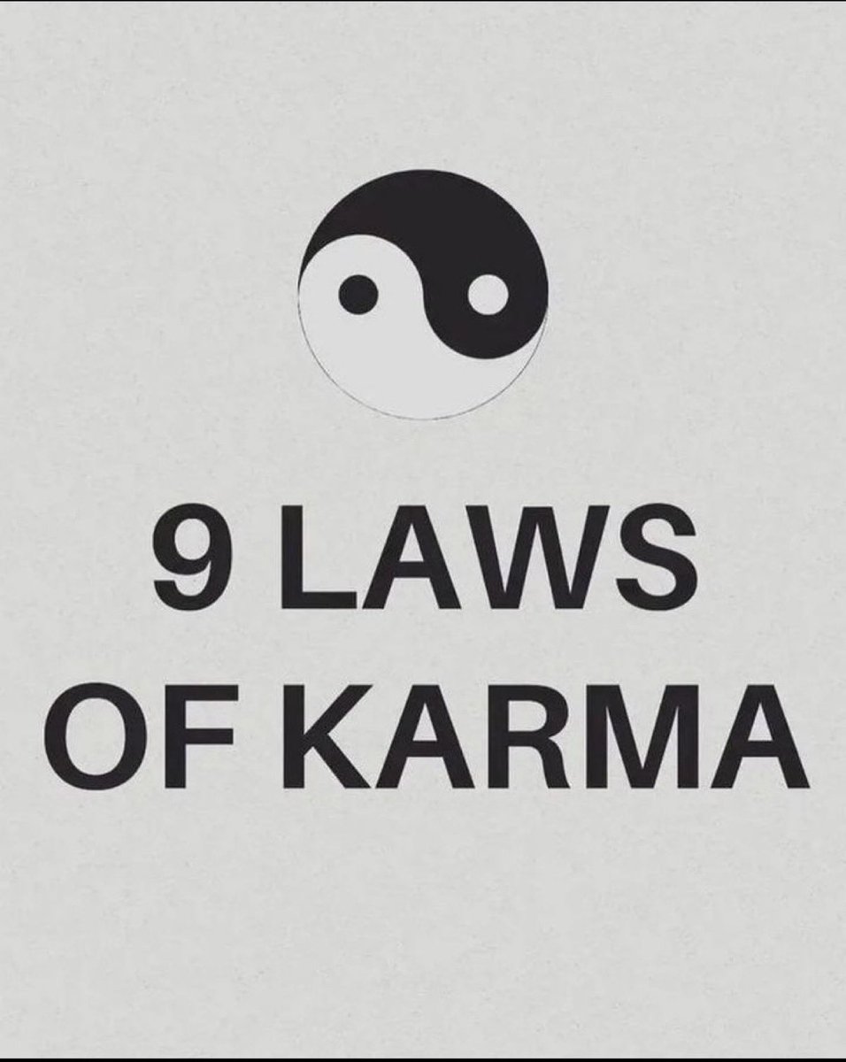 Mastering_life_'s tweet photo. 9 Laws of Karma: https://t.co/Dwm5T39n0X