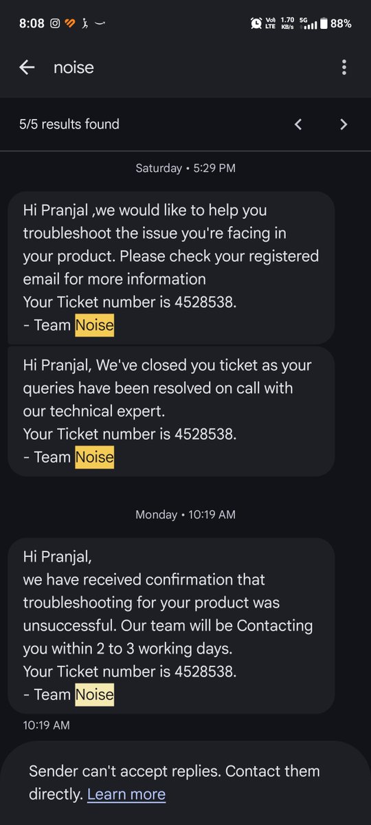 Pranjal_eagle's tweet photo. @gonoise Sadly no call recived yet @gonoise https://t.co/BZbUv7g4Nf