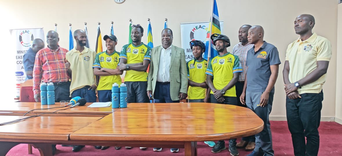 tonnybanz02's tweet photo. The 55-day #GACS2026 journey is more than a cycling expedition, it’s a commitment to strengthening regional integration through collaboration, shared experiences, and meaningful connections across East Africa.
#WheelsOfIntegration #RideforEastAfrica #PedalBeyondBoarders https://t.co/83hxiT5kXs