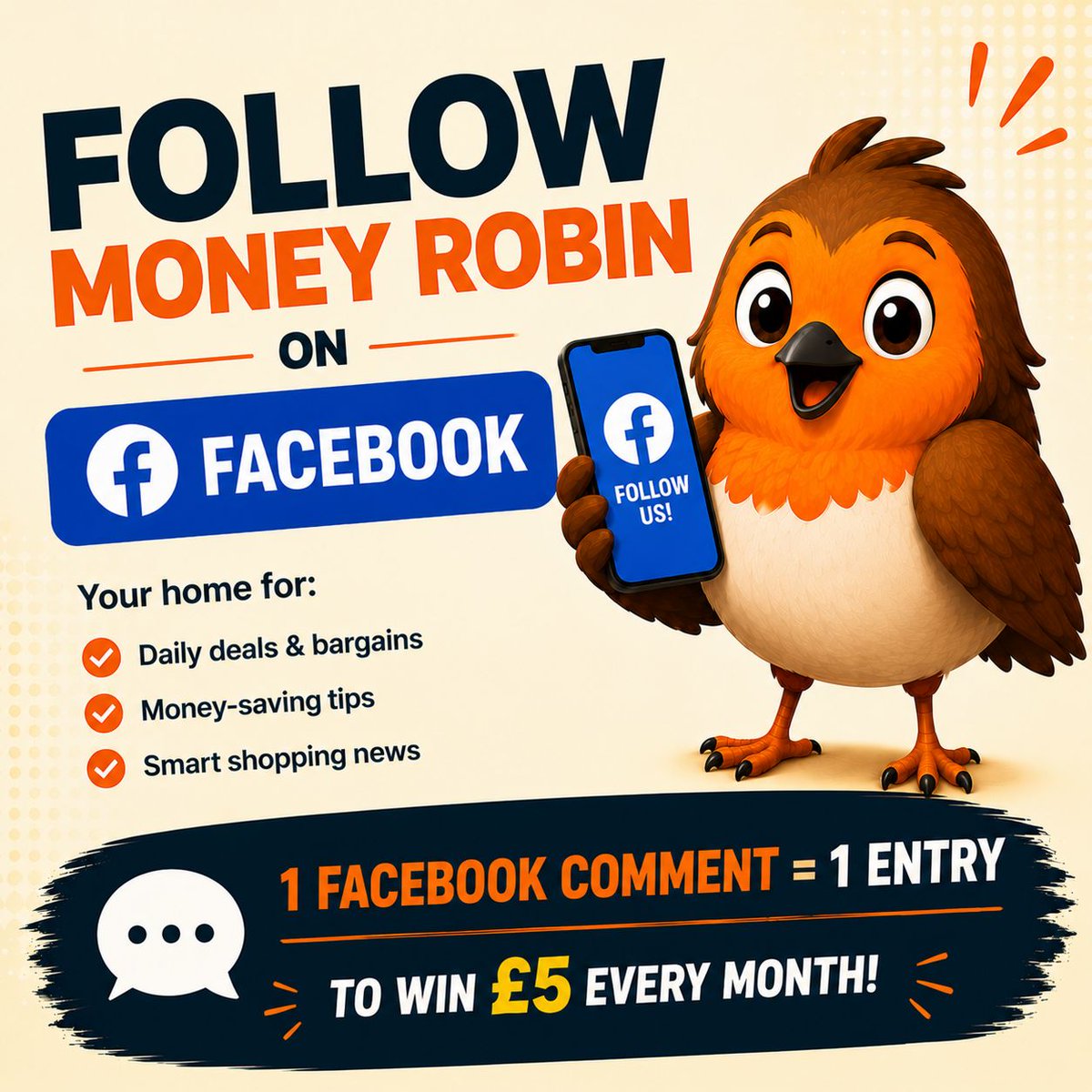 MoneyRobinUK's tweet photo. More deals, more discussion and a monthly Β£5 comment prize draw π¦ Follow Money Robin on Facebook:
#MoneyRobin #UKDeals #MoneySavingUK #BargainsUK #SmartShopping
LINK: https://t.co/pamCq4qtIT https://t.co/j4nq6BuT1A