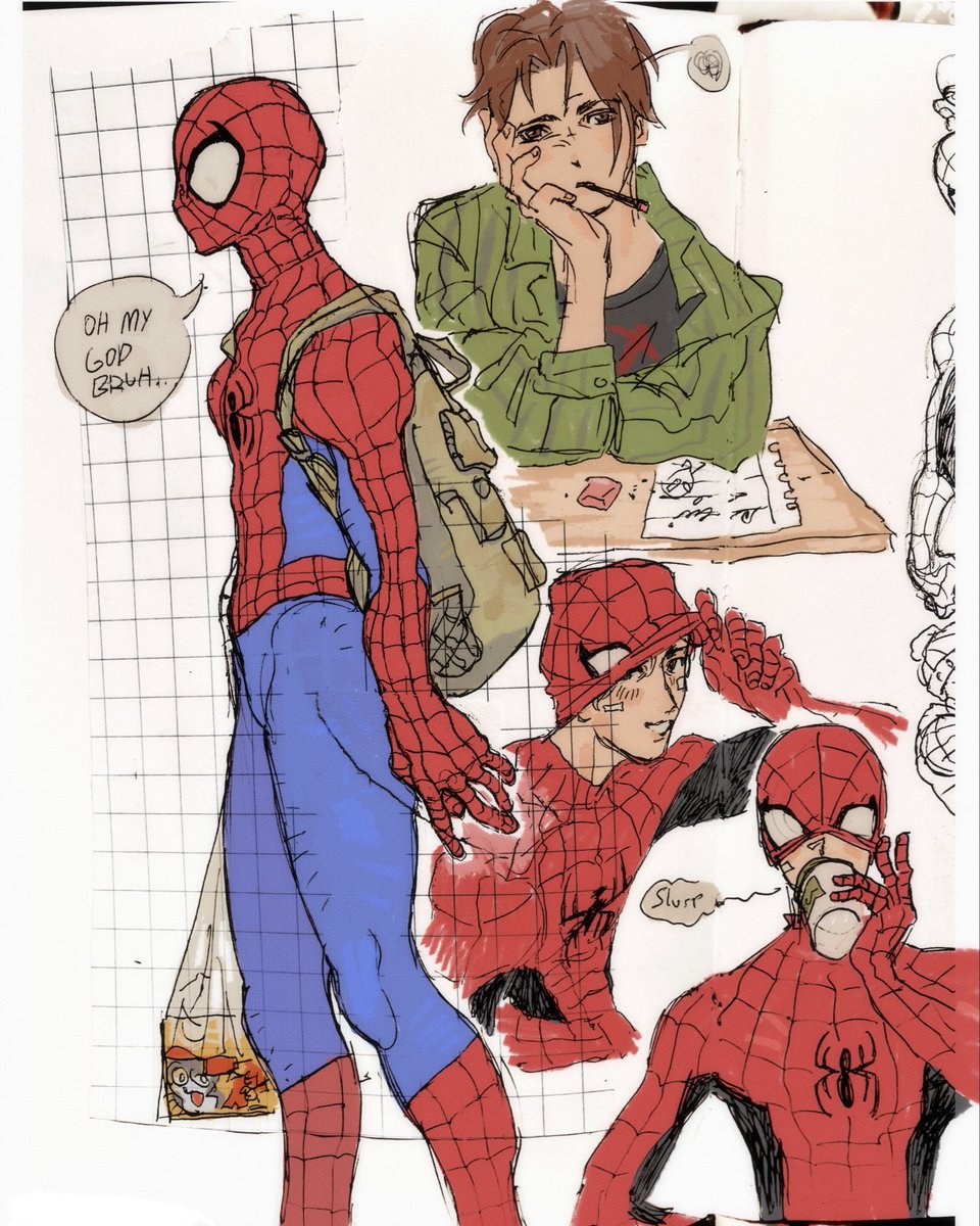 Mech_crawleysss's tweet photo. Piderman https://t.co/O1q1JHGmYa