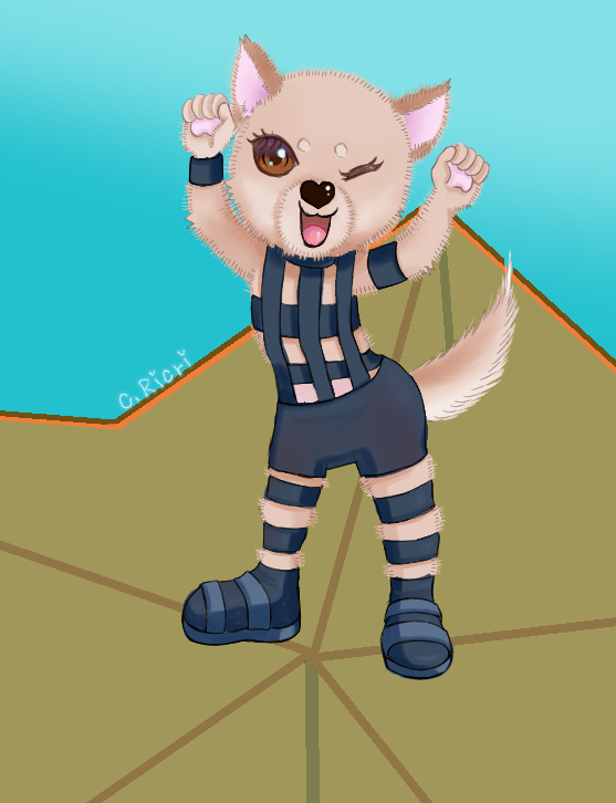 caoru_ricuri's tweet photo. ホットリミットコスわんこ

どうやらうちの子がアニキのホットリミットを好きなようです💖🐕

#OC https://t.co/BvVpUWPum6