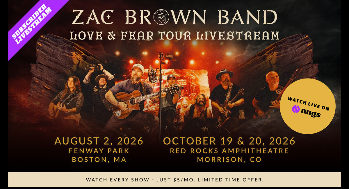 RecCollMag's tweet photo. On 19-20 Oct., #ZacBrown live-streams shows via https://t.co/bwkjBSnhBp. https://t.co/7sGj4qaDX3