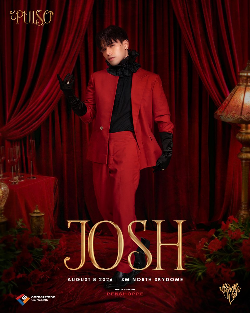 143yesmylove's tweet photo. Ang boses at tindig na siguradong magpapatibok nang mabilis sa mga puso niyo! 🔥⚡

143, ready na ba kayong makita ang matinding passion at talento na dadalhin ni Josh sa stage?

Grab your tickets now:
https://t.co/tQP0ErkXYc

#143YesMyLove #Pulso #CornerstoneConcerts https://t.co/bvNMSmi9BJ