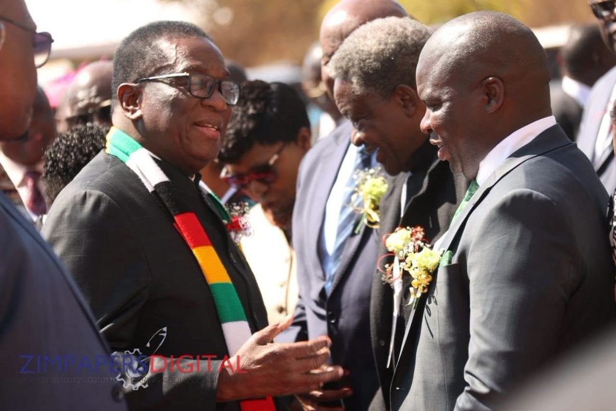 ZTNPrime's tweet photo. President Mnangagwa has arrived for the official opening of the Apostolic Faith Mission (AFM) in Zimbabwe Church’s Vineyard Assembly in Knowe, Norton.

#GetThePicture #Zimbabwe 📷: Believe Nyakudjara https://t.co/IuhMvVMzln