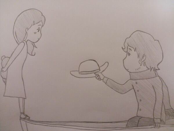 Luv_AimerMusic's tweet photo. 仕事の休憩時間に久しぶりの絵をφ(．．)ｶｷｶｷ https://t.co/HBqPaUlQvp