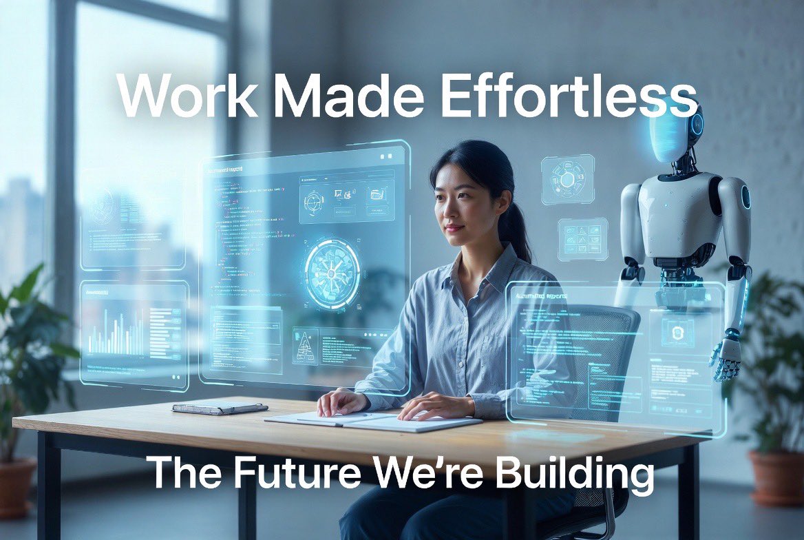 xtreamers247's tweet photo. Seamless Human + AI Collaboration (clean &amp; professional) https://t.co/qn2iwAQlT8