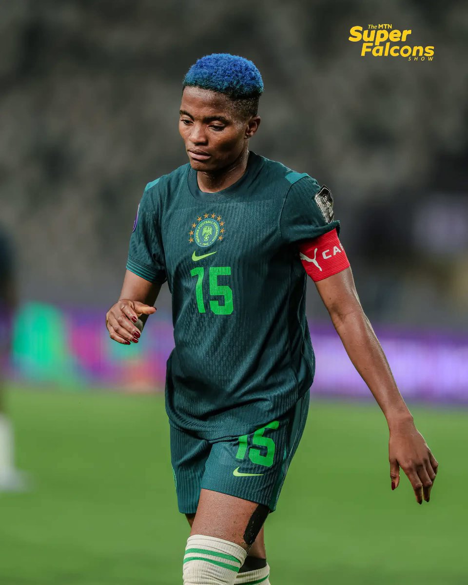 ETMediaNG's tweet photo. Captain Ajibade

She let Oshoala take the first penalty. She trusted Christie Ucheibe with the second. Then, with the pressure at its highest, she stepped up and buried the decisive spot-kick.

Since the start of this #WAFCON2026, Ajibade has played every single minute. Midfielder. False 9. Winger. Whatever the team needed, she delivered.

She also turned up in Nigeria’s biggest group-stage game against Zambia.

Take your flowers, Captain Rasheedat Ajibade. What a leader.