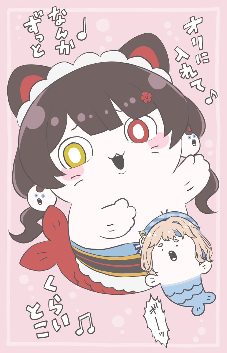 toto_osero's tweet photo. おいらも描いたよ戌亥をセイレーンにするやつ with 町田
疑似Nornisだ！ https://t.co/7TEIJ4rCxS