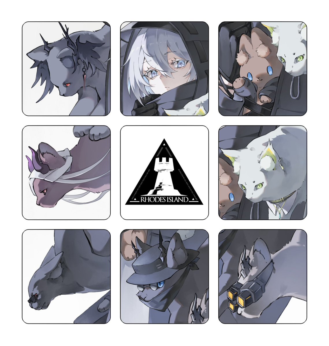 tsukihana_l's tweet photo. 🐰🐈‍⬛🐈‍⬛🐈‍⬛ロドスアイランド🐈‍⬛🐈‍⬛🐈‍⬛ https://t.co/G9eSsbtWMh