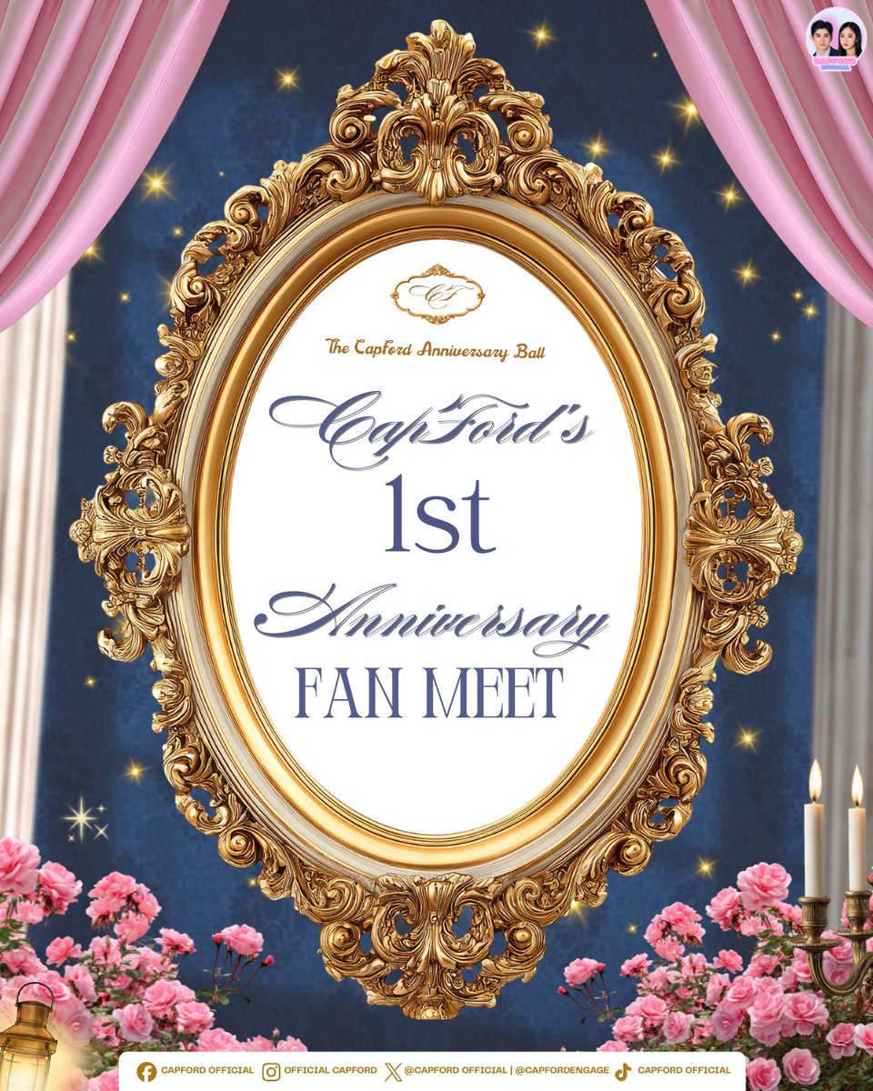 CapFordOFC's tweet photo. ✨ 𝒀𝒐𝒖 𝒂𝒓𝒆 𝒄𝒐𝒓𝒅𝒊𝒂𝒍𝒍𝒚 𝒊𝒏𝒗𝒊𝒕𝒆𝒅 𝒕𝒐 𝑪𝒂𝒑𝑭𝒐𝒓𝒅’𝒔 1𝒔𝒕 𝑨𝒏𝒏𝒊𝒗𝒆𝒓𝒔𝒂𝒓𝒚 𝑩𝒂𝒍𝒍 𝑭𝒂𝒏 𝑴𝒆𝒆𝒕! ✨

Join us on October 25, 2026 as we celebrate a year filled with friendship, laughter, unforgettable moments, victories, and everything in between. 🩷🩵

Dress to impress in your finest pink attire (for the ladies) and blue attire (for the gentlemen) as we spend a magical afternoon together.

🎟️ Ticket Price: ₱1,200

Don’t miss your chance to be part of this special celebration, dear Eclipce! Register now by clicking the link below.

🔗: https://t.co/XzzaH1YYX1

We can’t wait to make the whole place shimmer with all of you at the CapFord 1st Anniversary Ball Fan Meet. See you there! ✨

#CapFord
#CapriceCayetano | #Clifford