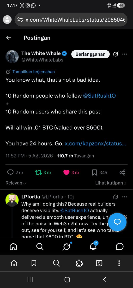 reilafab's tweet photo. @WhiteWhaleLabs @satrush done! may I win https://t.co/Dc7UvzzI2N