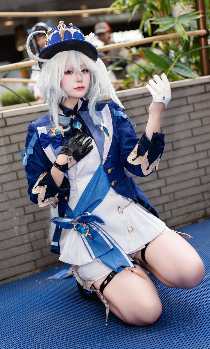 amunyan__'s tweet photo. Cosplay / genshinimpact✧︎

✧︎Furina💧

 #コスサミ2026 https://t.co/TtQ55d5Bjv