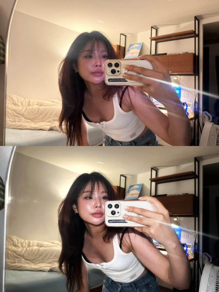 missp_mystaery's tweet photo. แฟลช overexposure ใน beautyplus ทั้งใจ 🙂‍↕️ รูปสีทึมๆหม่นๆ ปรับแล้วเริ่ดระเบิด https://t.co/djSXxj2xRC