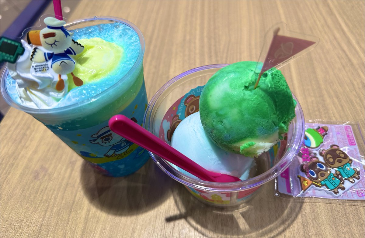 ri1845cla's tweet photo. Switchの充電中なので先月行ったあつ森31コラボの写真🍨
1時間並んだ甲斐があった...✨ https://t.co/uDQrC835FR