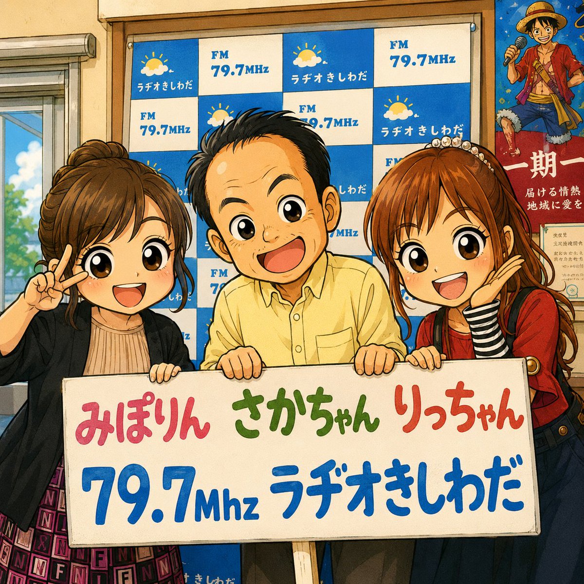ponzu0403's tweet photo. 明日の『#りつ子のスイーツタイム』（#ラヂオきしわだ　毎週金曜12時〜13時生放送）
★テーマ:#秋を感じる事ってある？
★上田京子の〈いろどりタイム〉コーナー
沢山のメッセージ待ってます🎉
mail@radiokishiwada.jp https://t.co/nRrHqu0cEr