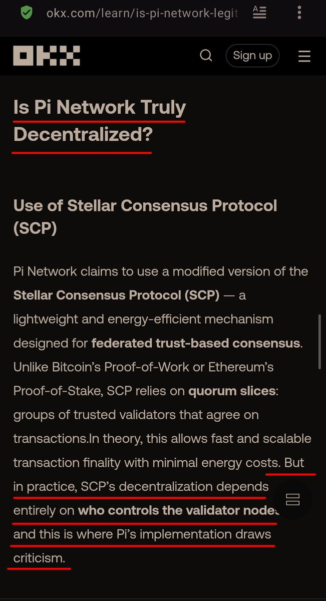 shahryar_90k's tweet photo. You don't have any validators in your network. It's shameful to talk about decentralization.
@Chengdiao @nkokkalis
@PiCoreTeam
#pi #PiNetwork #picoin #Piarmy #picommunity #Pinode #pioneers #CryptoNews #CryptoTrading #CryptoPump #Scam #cryptocrash #DOGE #CBDC $Pi https://t.co/khFOf2yMqL