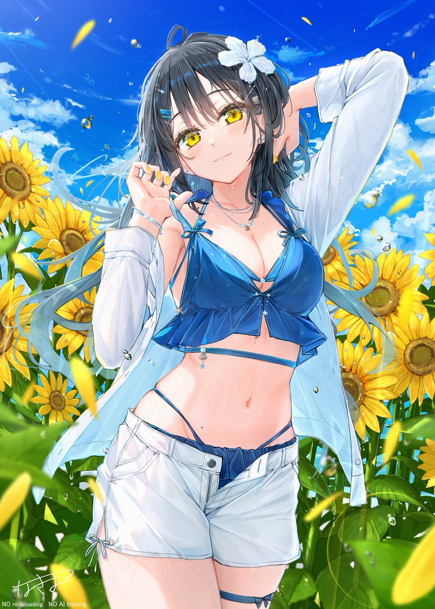 na_kyo_'s tweet photo. 向日葵と夏 https://t.co/stk5GltbXz