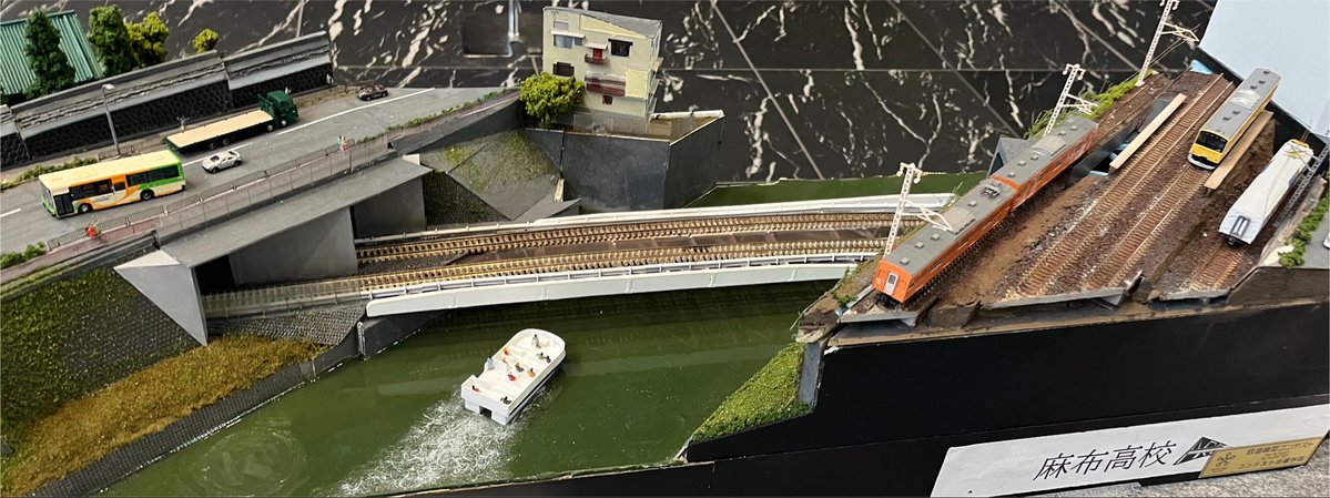 AzabuRailway's tweet photo. 鉄道模型コンテストの搬入完了しました‼
作品の詳細は是非現地に見に来てください‼️

#鉄コン　#鉄道模型コンテスト2026 https://t.co/qLIYIoT90W