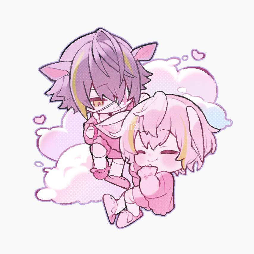 _llii2l_'s tweet photo. 次のイベントで出す溺愛依存ツインズ💜 https://t.co/9EVeNuLutA