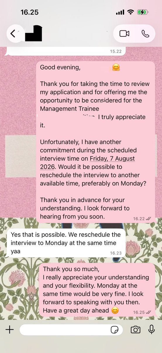 cabtto's tweet photo. aku tadi lagi sibuk ngerjain kerjaan hari ini sampe break pun ga pegang hp tadi..

alhamdulillah dapet kabar baik, aku dipanggil lagi buat interview & offering ke posisi lebih tinggi jadi mt di kantor yg pernah aku lamar.. 

minta doanya yaa guys semoga lancar.. dan bisa jadi peluang yg lebih baik buat karir akuu 🥹