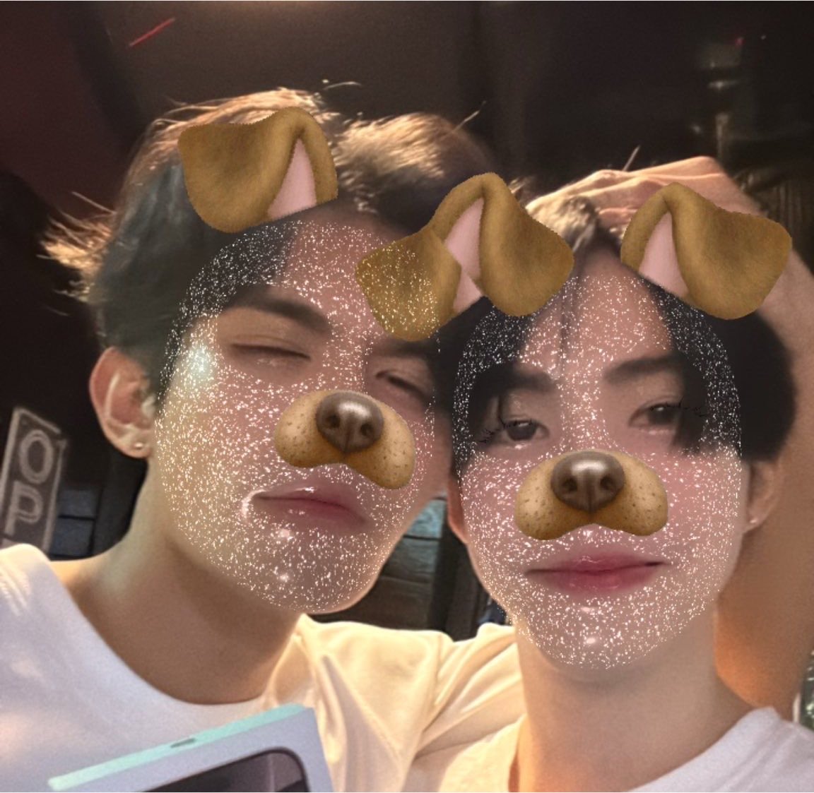 Sunnygomxq's tweet photo. JJ really said “fine, you win” while Net is out here acting like the oldest puppy alive. 😭 These two will argue over the most random things and somehow make it the cutest interaction ever. https://t.co/WtSHCk0z1N